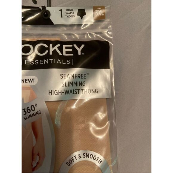 New Jockey Essentials Seam-free Slimming High Waist Thong size 3xl - Picture 3 of 6